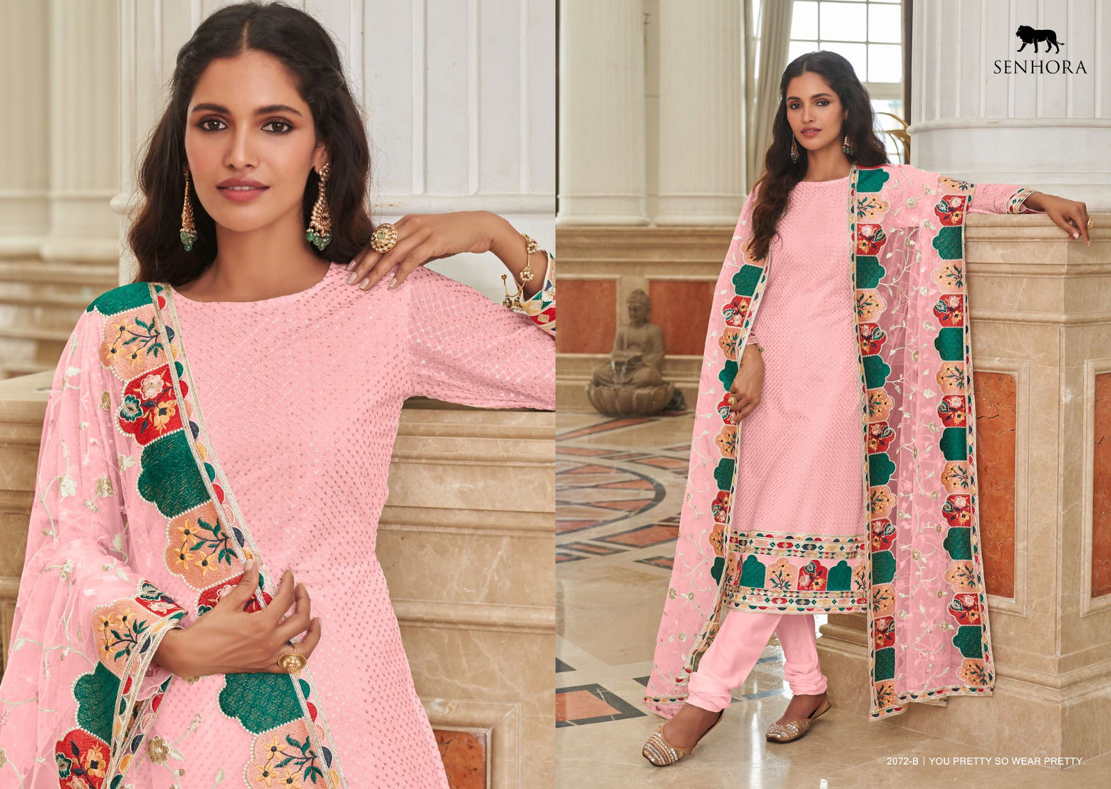 Syeda By Senhora 2072-A To D Wholesale Georgette Suits